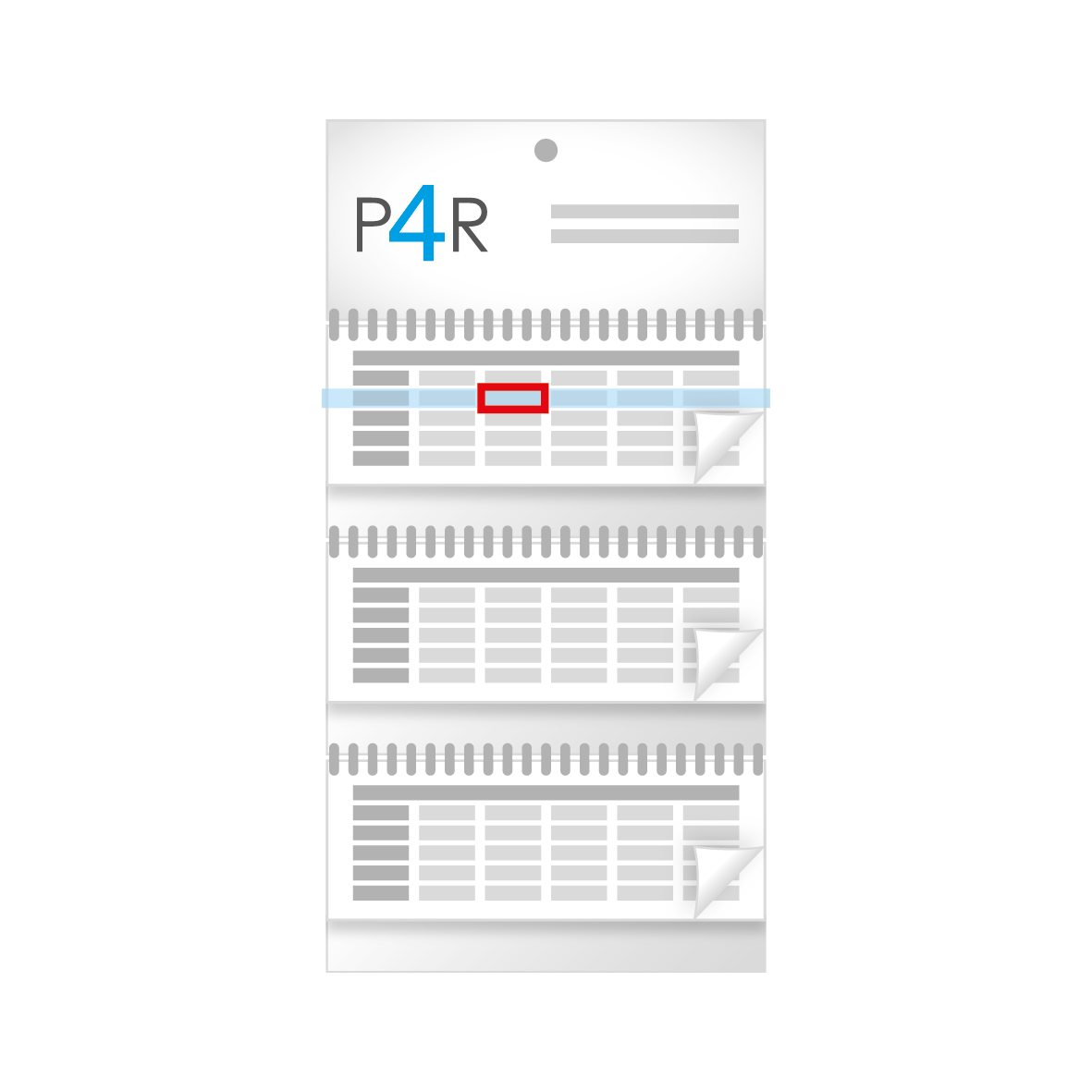 Mehrblock-Wandkalender (mit Wire-O) Produkt Icon