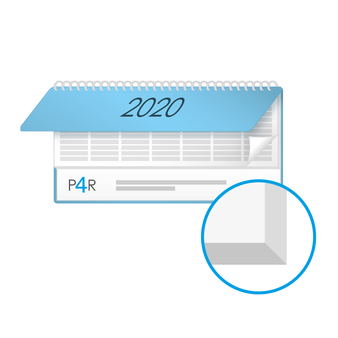 Tischquerkalender (Hardcover) Produkt Icon