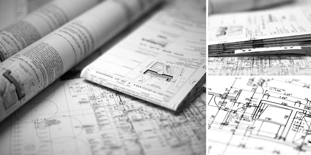 Verschiedene CAD-Pl�ne