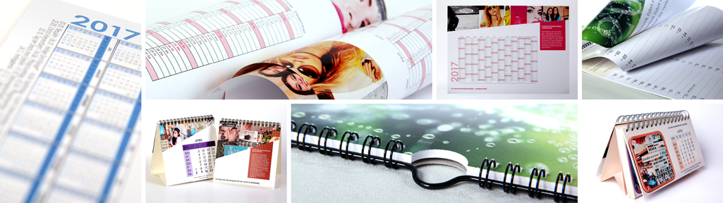 Verschiedene Kalender f�r 2025